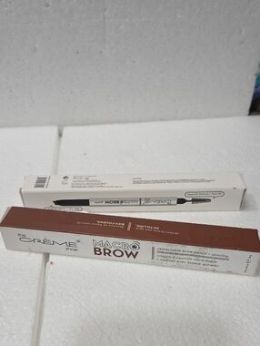 The Crème Shop Macro Brow Retractable Brow Pencil - Sift Brown And Granite #6